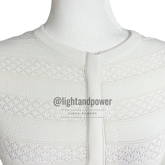 Valentino White Peplum Jacket XS EUC - Picture 4 of 9